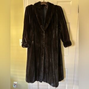 Black Mink Coat